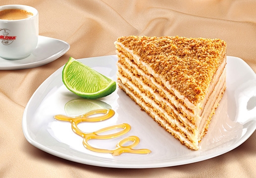 Marlenka Mézes Citromos torta