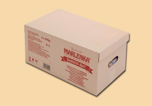 Marlenka csokis torta